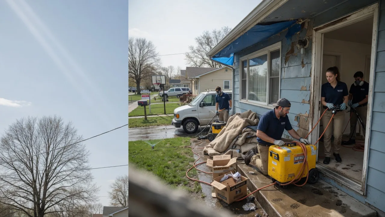 Basement Flood Cleanup in Albany, MO near me